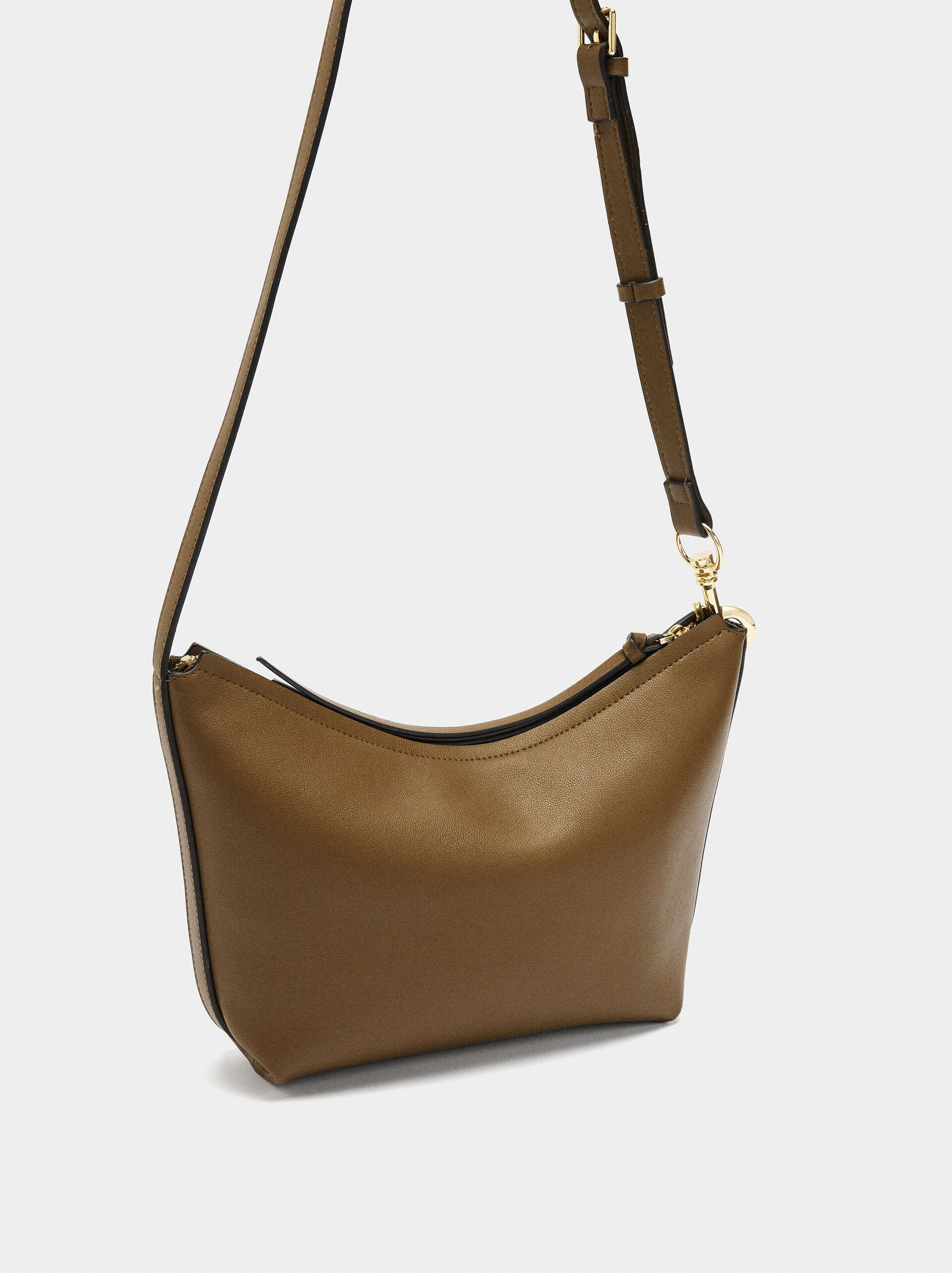 Plain crossbody bag image number 3.0