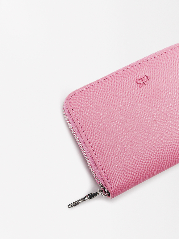 Basic Wallet, Pink, hi-res
