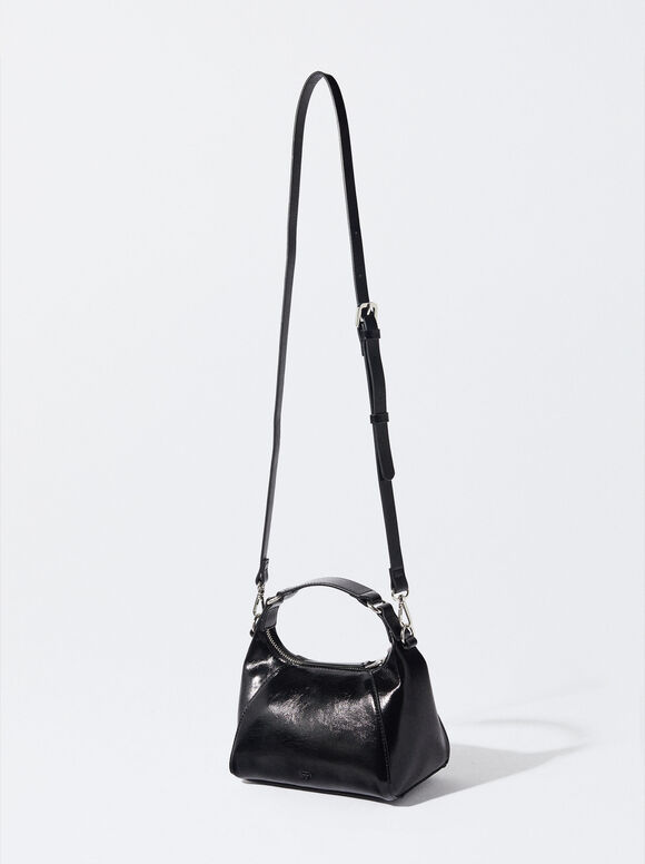 Mini Handbag, Black, hi-res