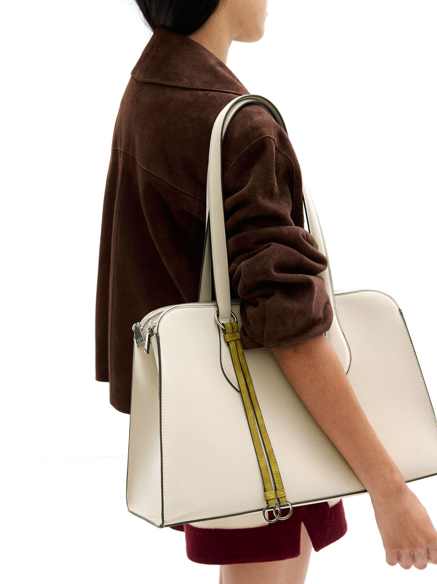 Bag for laptop with soft texture