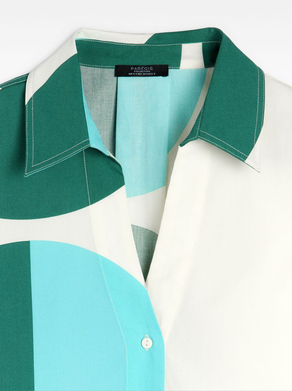 Camicia stampata 100% cotone