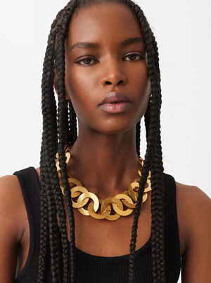 Braided Short Necklace image number 1.0