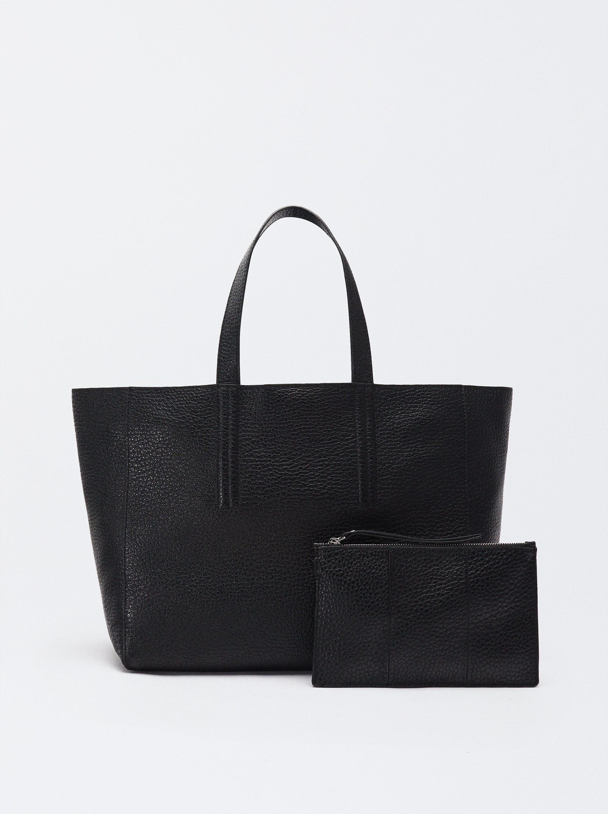 Black shopper on sale