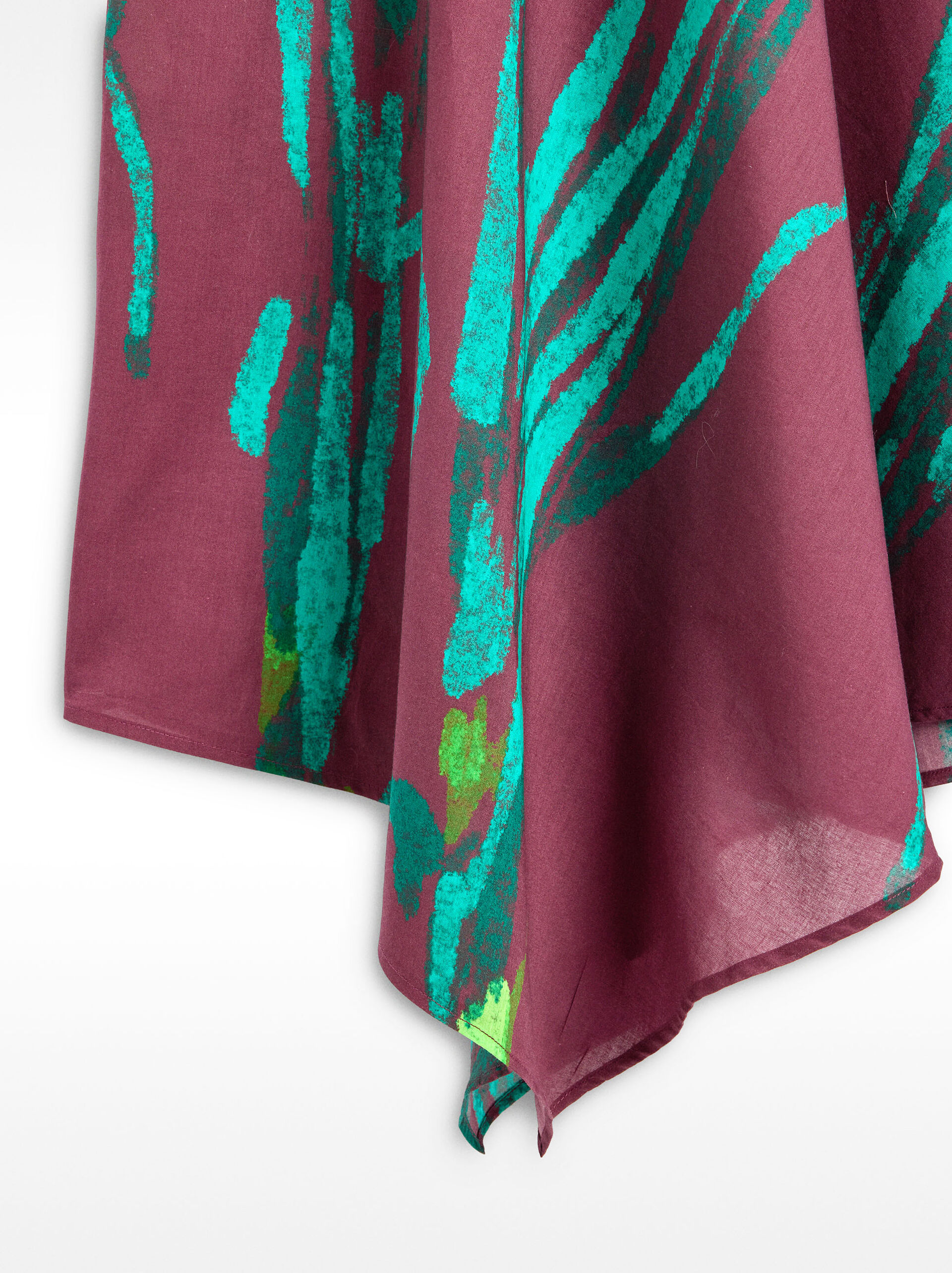Bedrucktes Kleid 100% Baumwolle image number 6.0