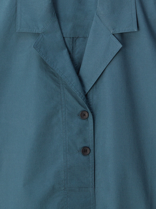 Robe 100% Coton, Bleu, hi-res