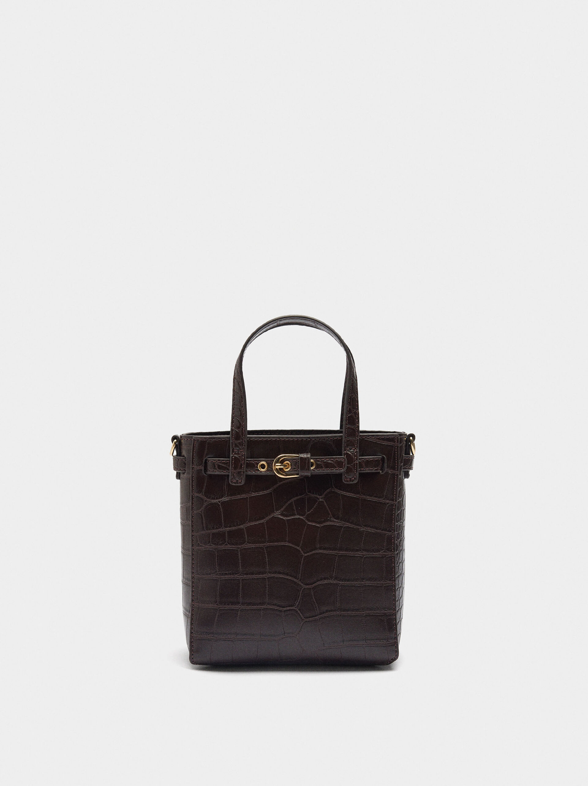Handbag with animal engraving image number 0.0