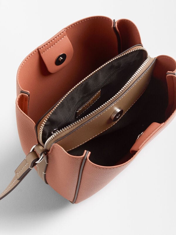 Crossbody bag color block