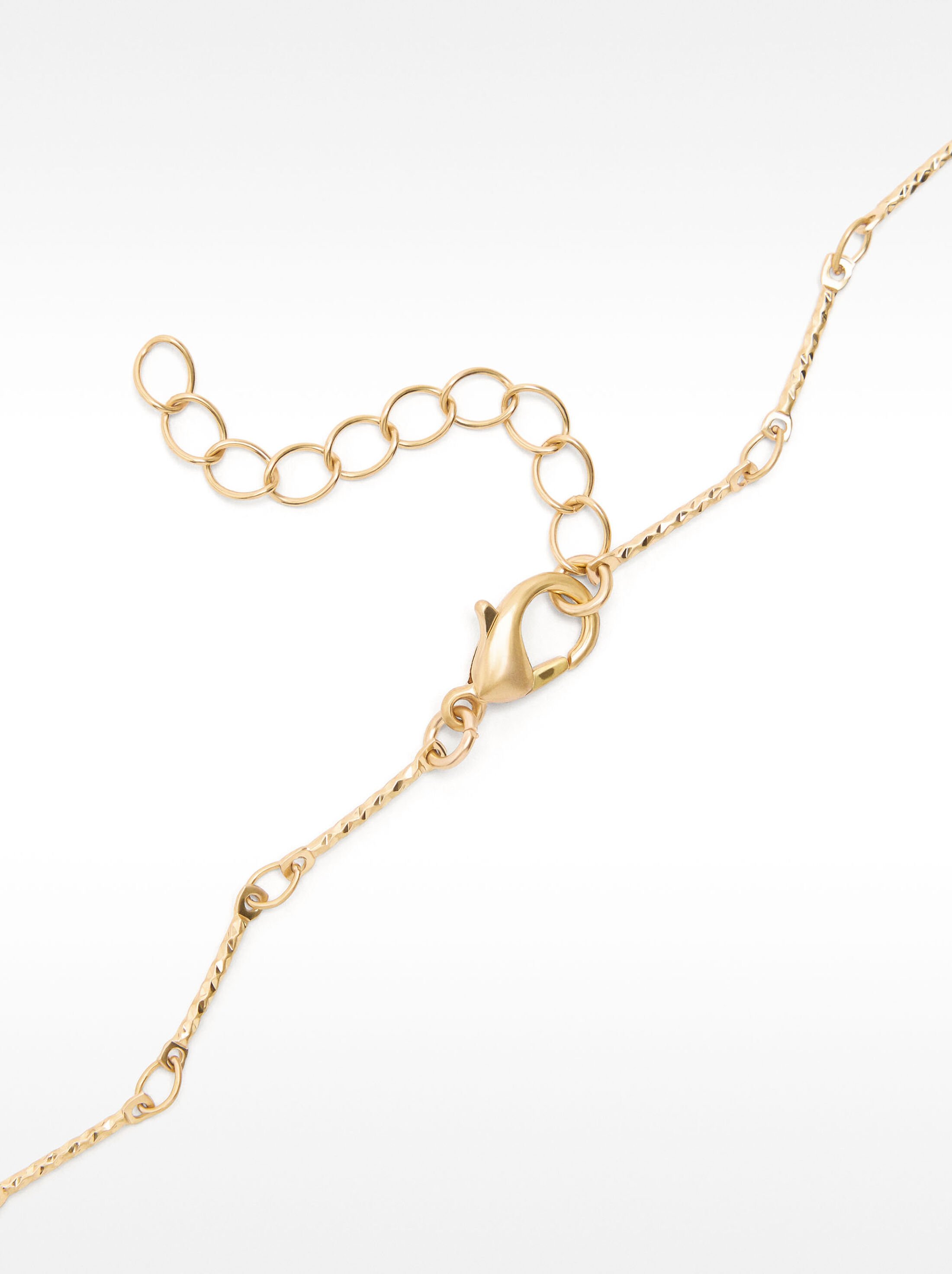 Collar con colgantes y piedras image number 3.0