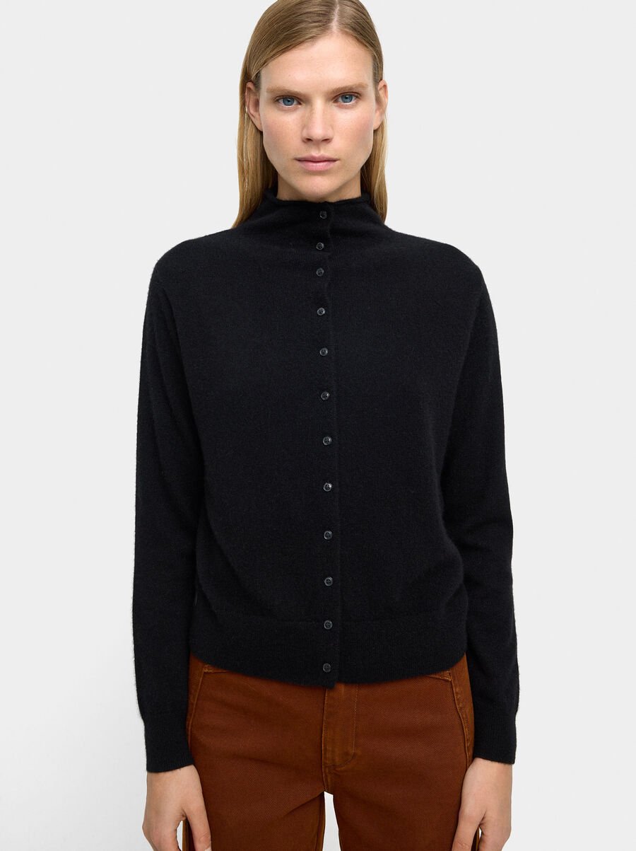 Cardigan with 100% cashmere