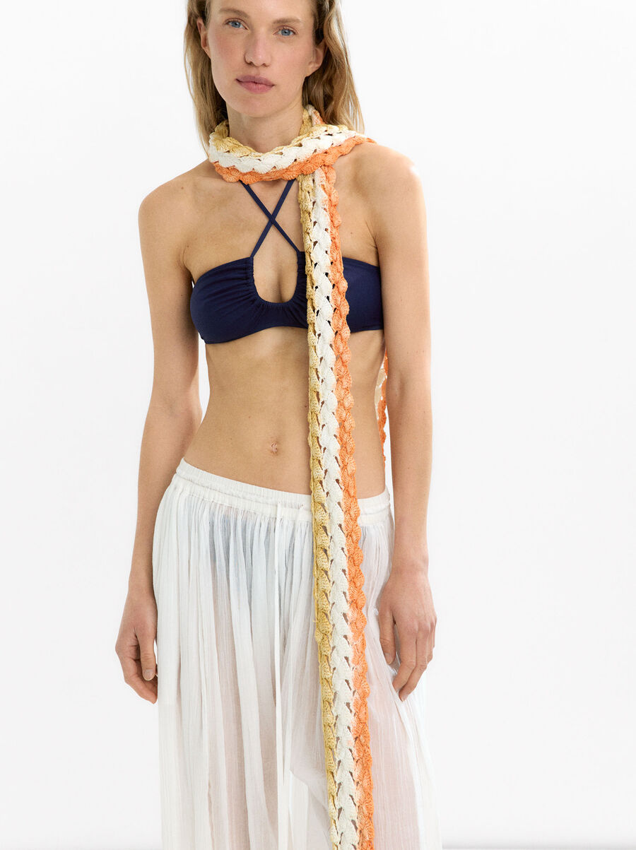 Thin 100% cotton scarf