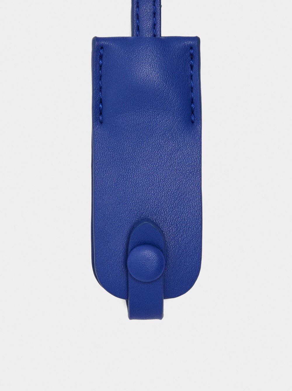 Plain tote bag with pendant