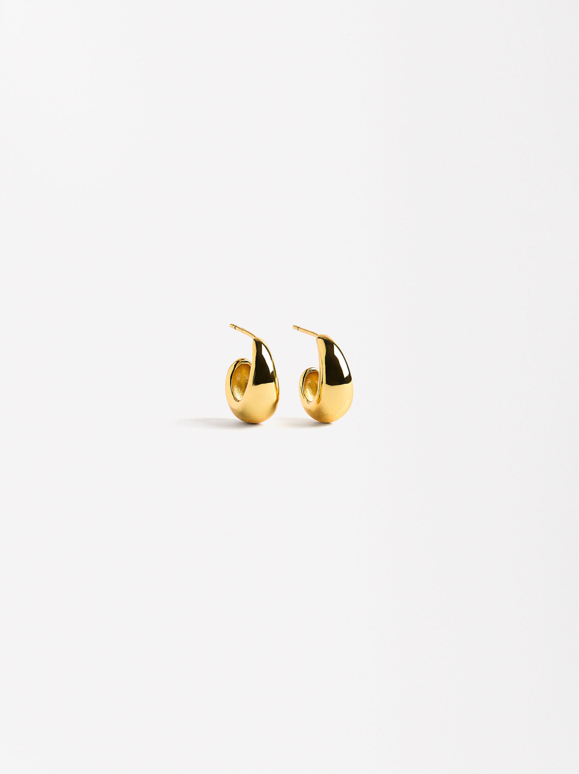 Oval earrings - 925 sterling silver image number 0.0