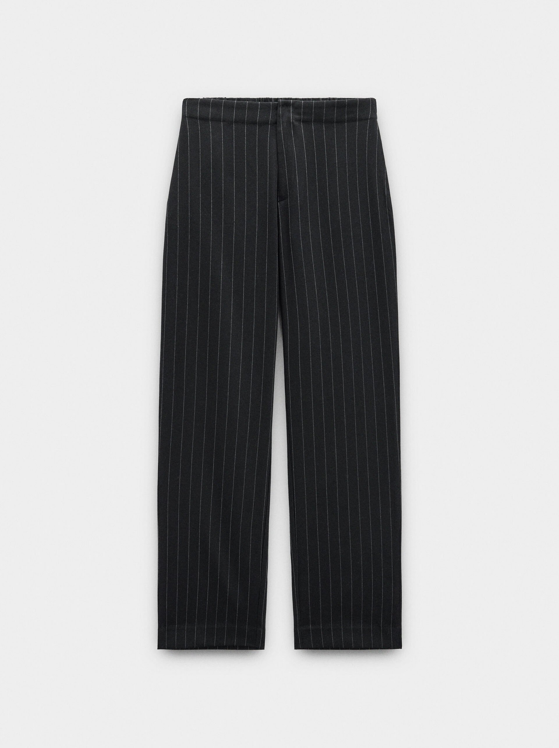 Trousers with pinstripe image number 4.0