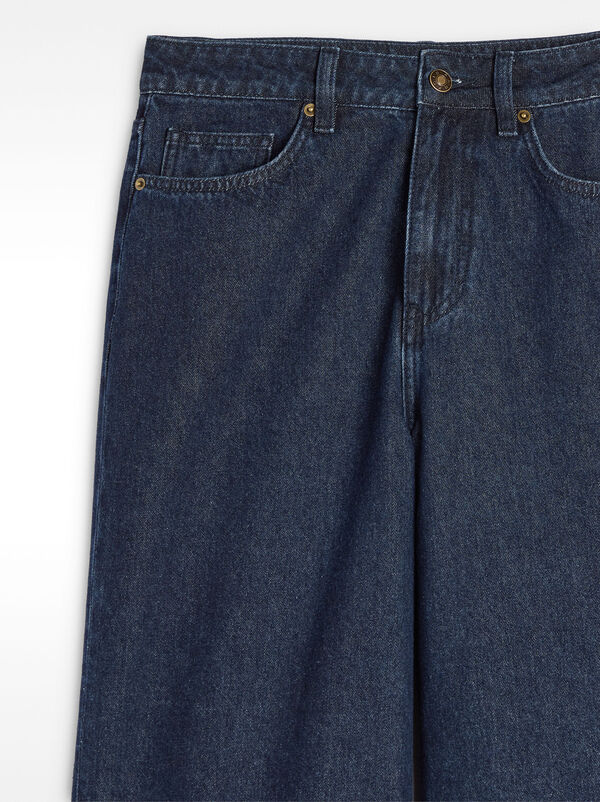 Denim bermuda