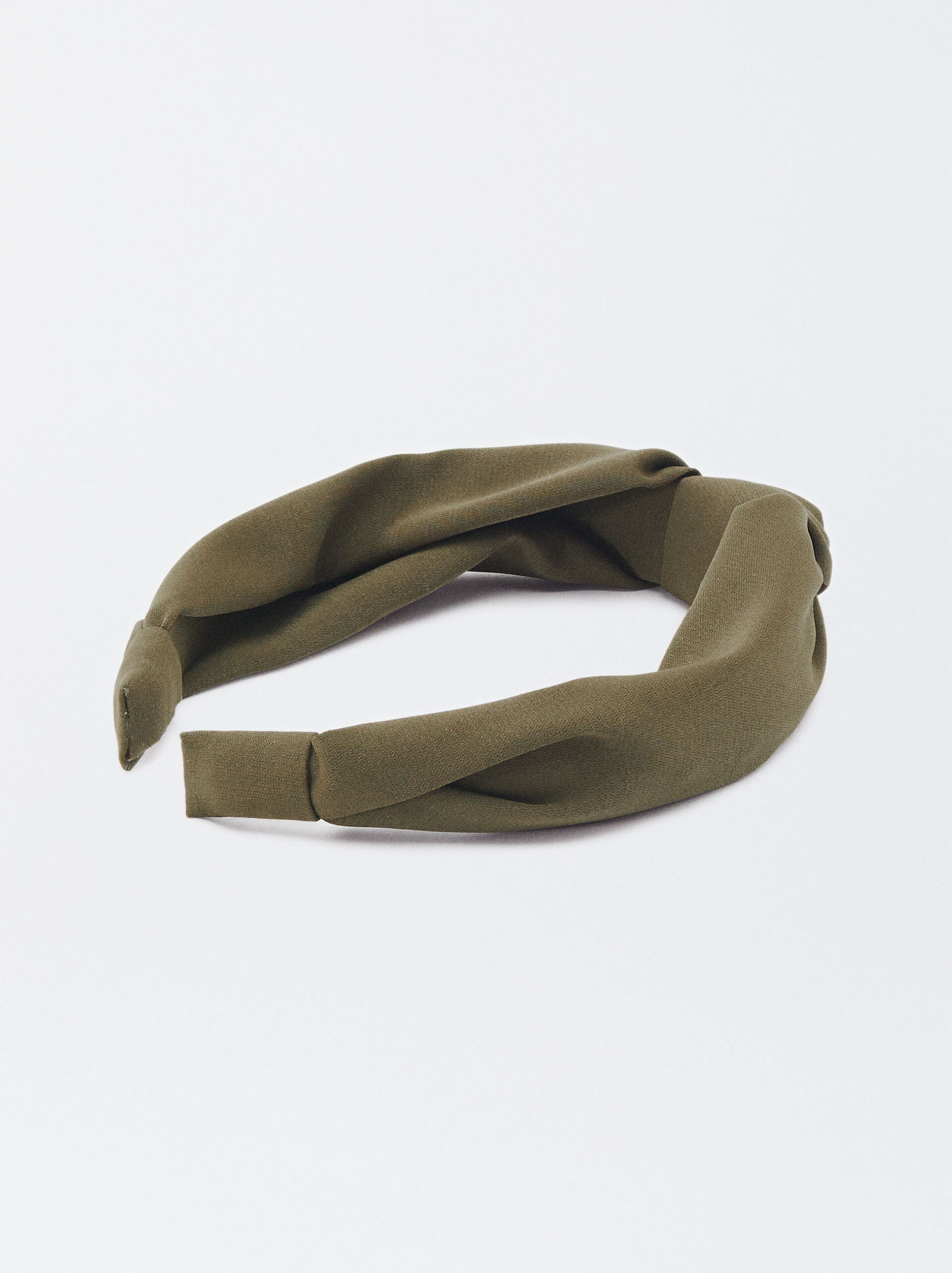 Wide Headband With Knot image number 1.0