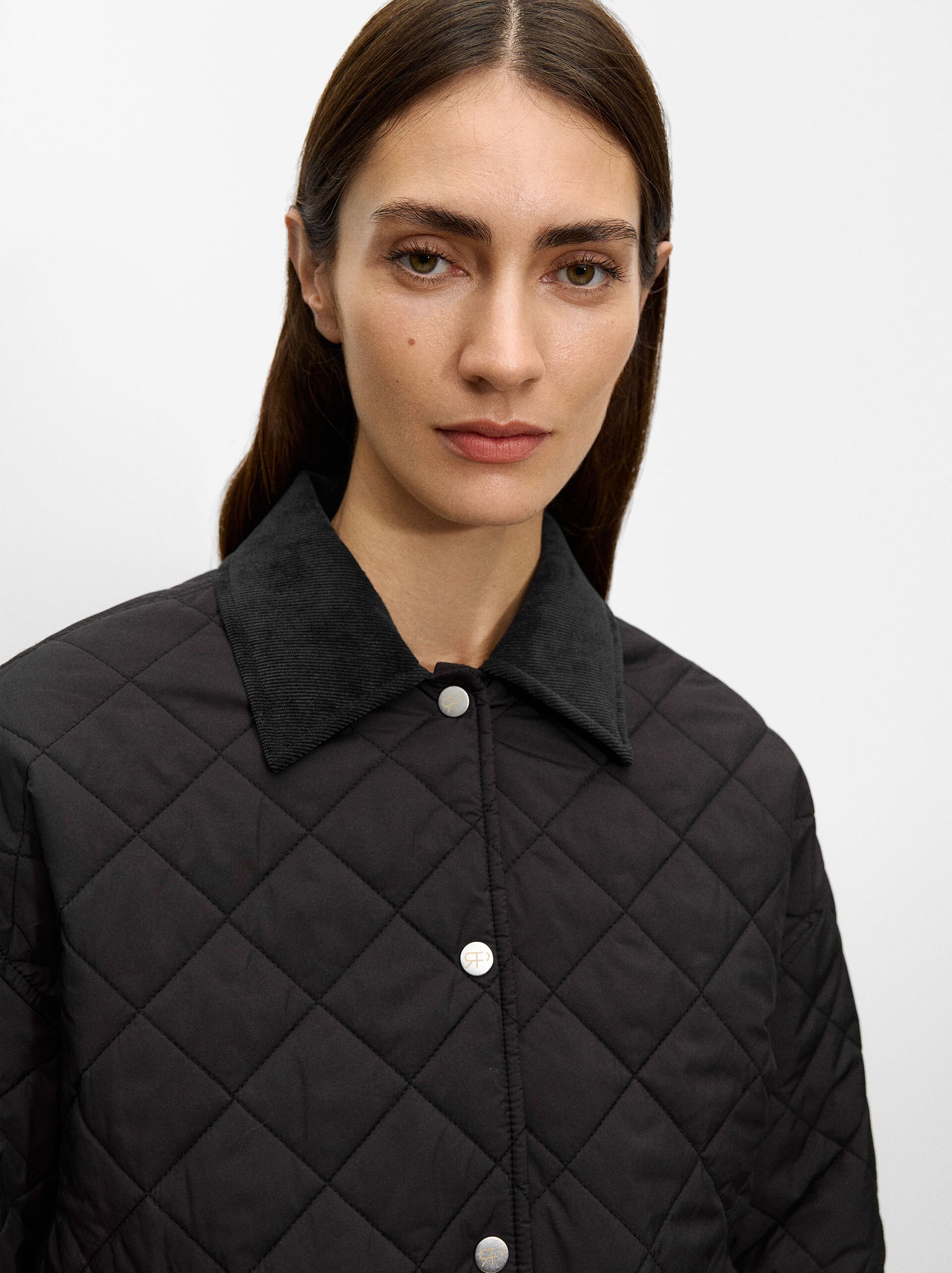 Manteau Matelassé Noir Parfois