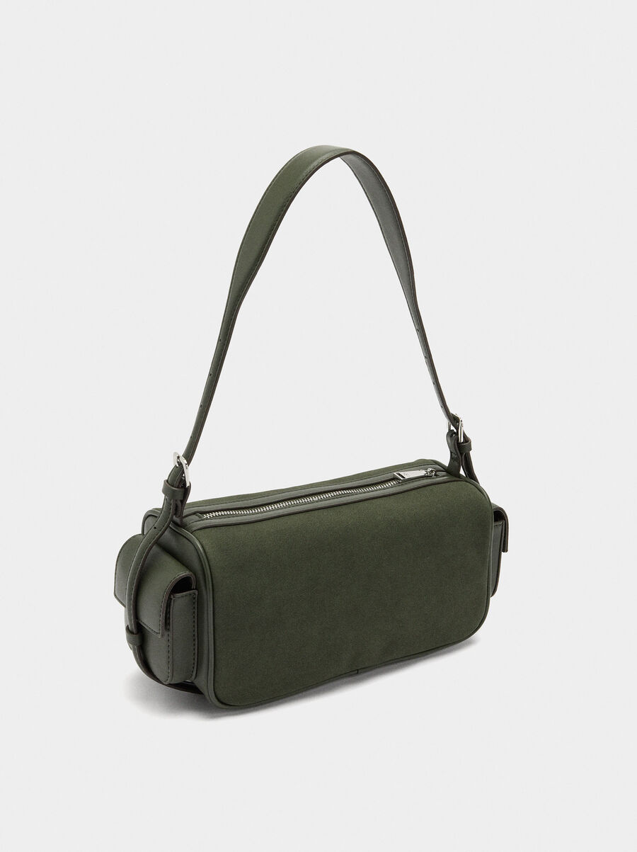 Rectangular shoulder bag