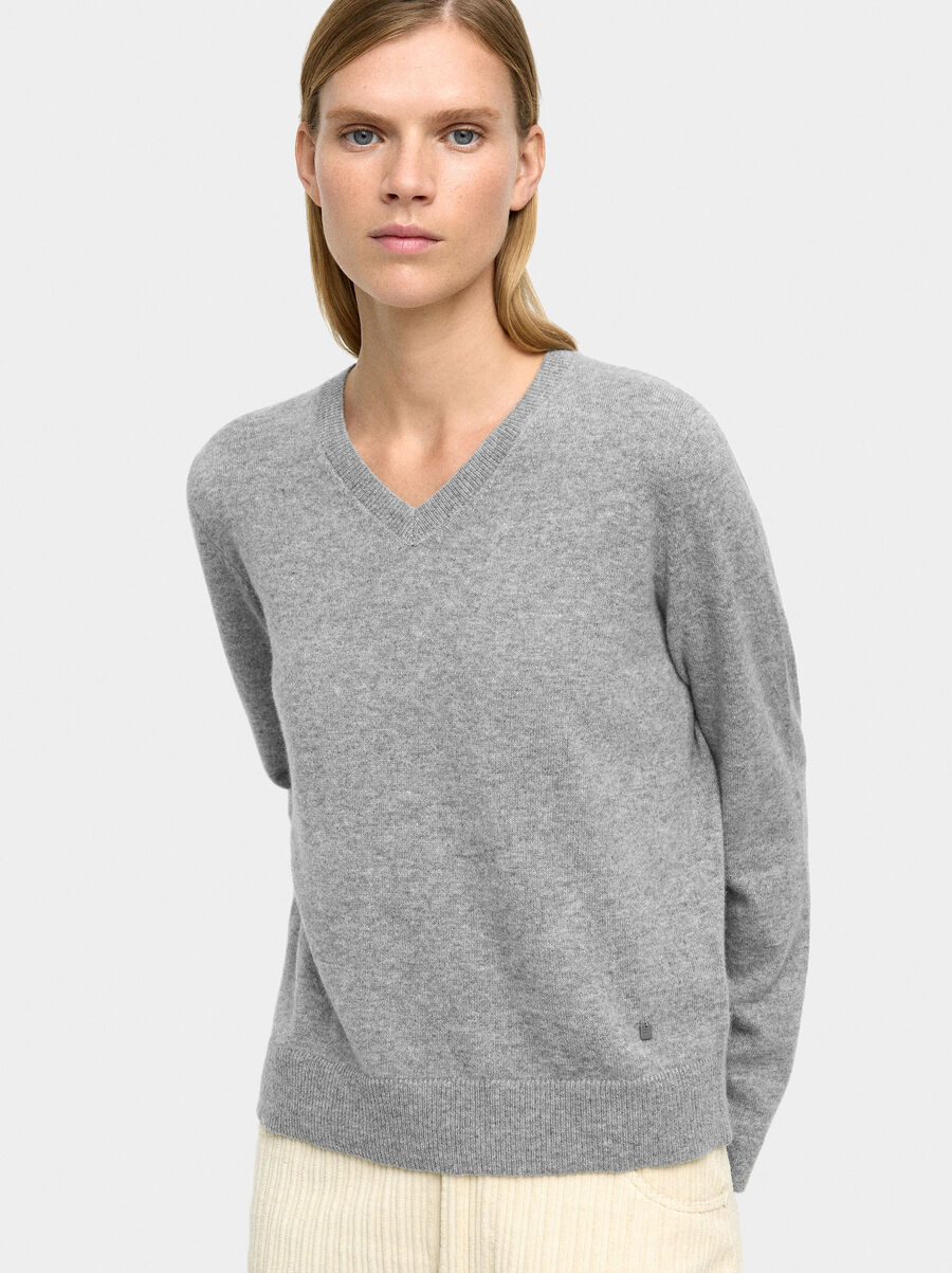 Cardigan with 100% cashmere