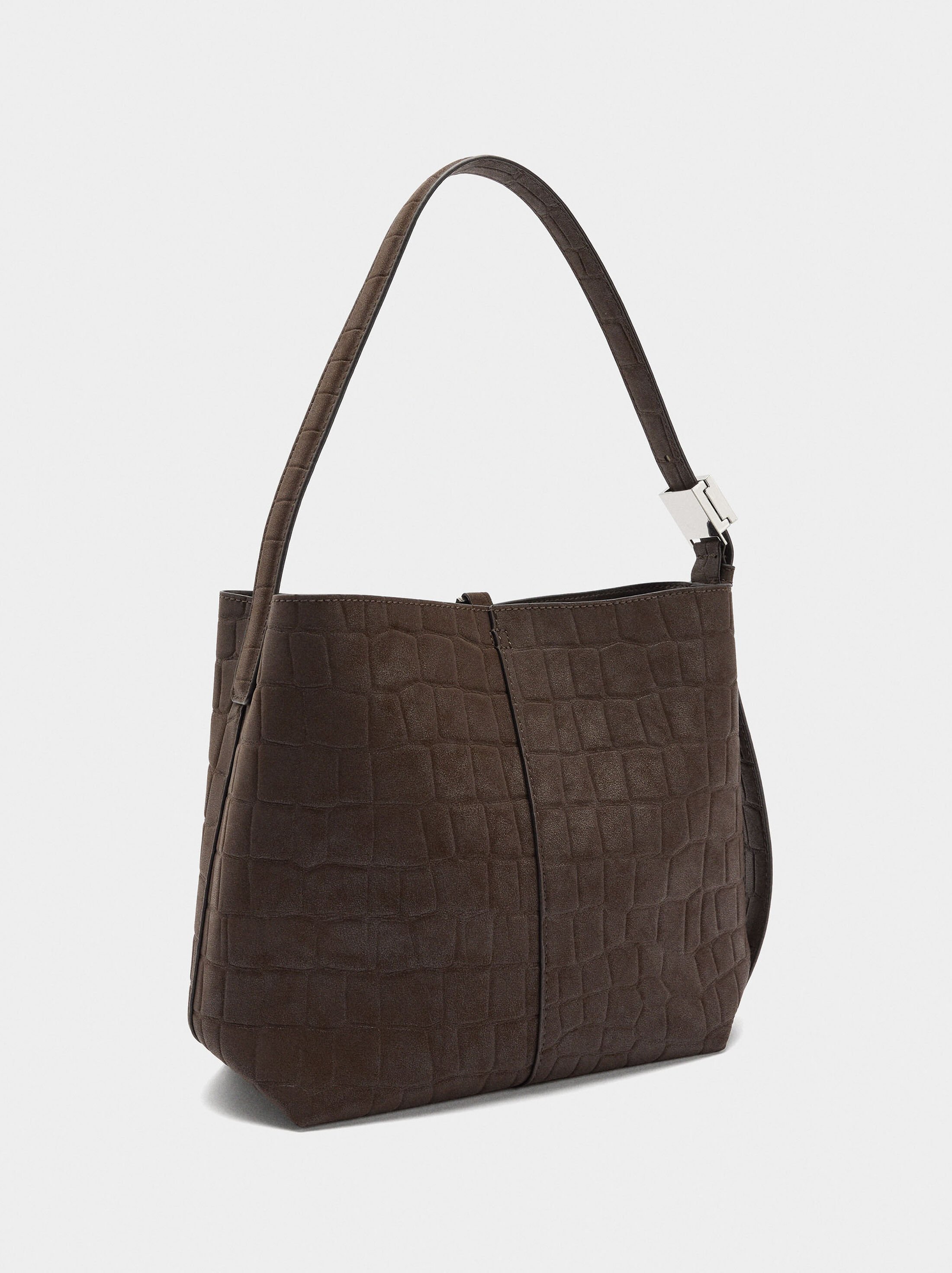 Bolso de hombro con grabado animal image number 3.0