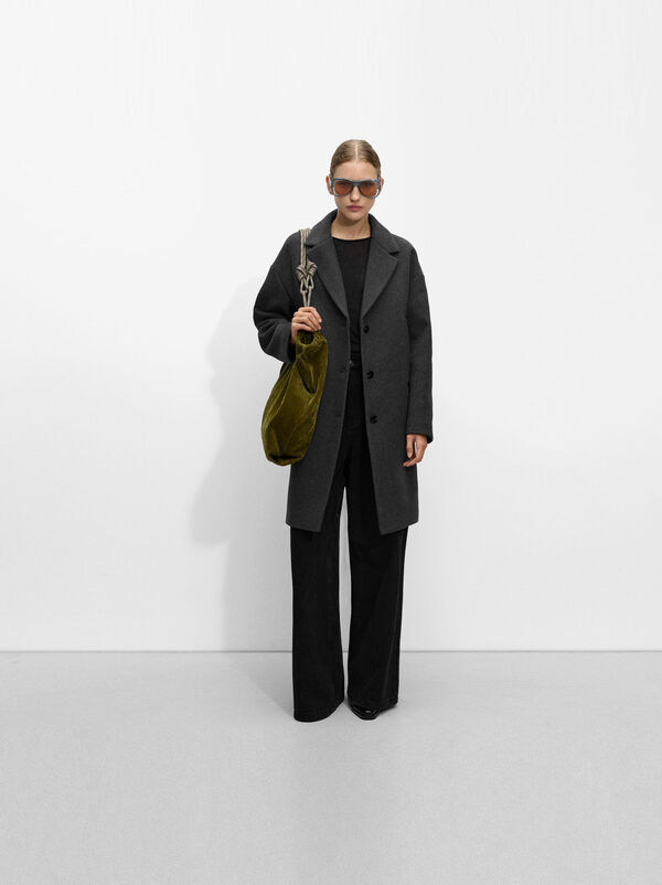Long wool coat