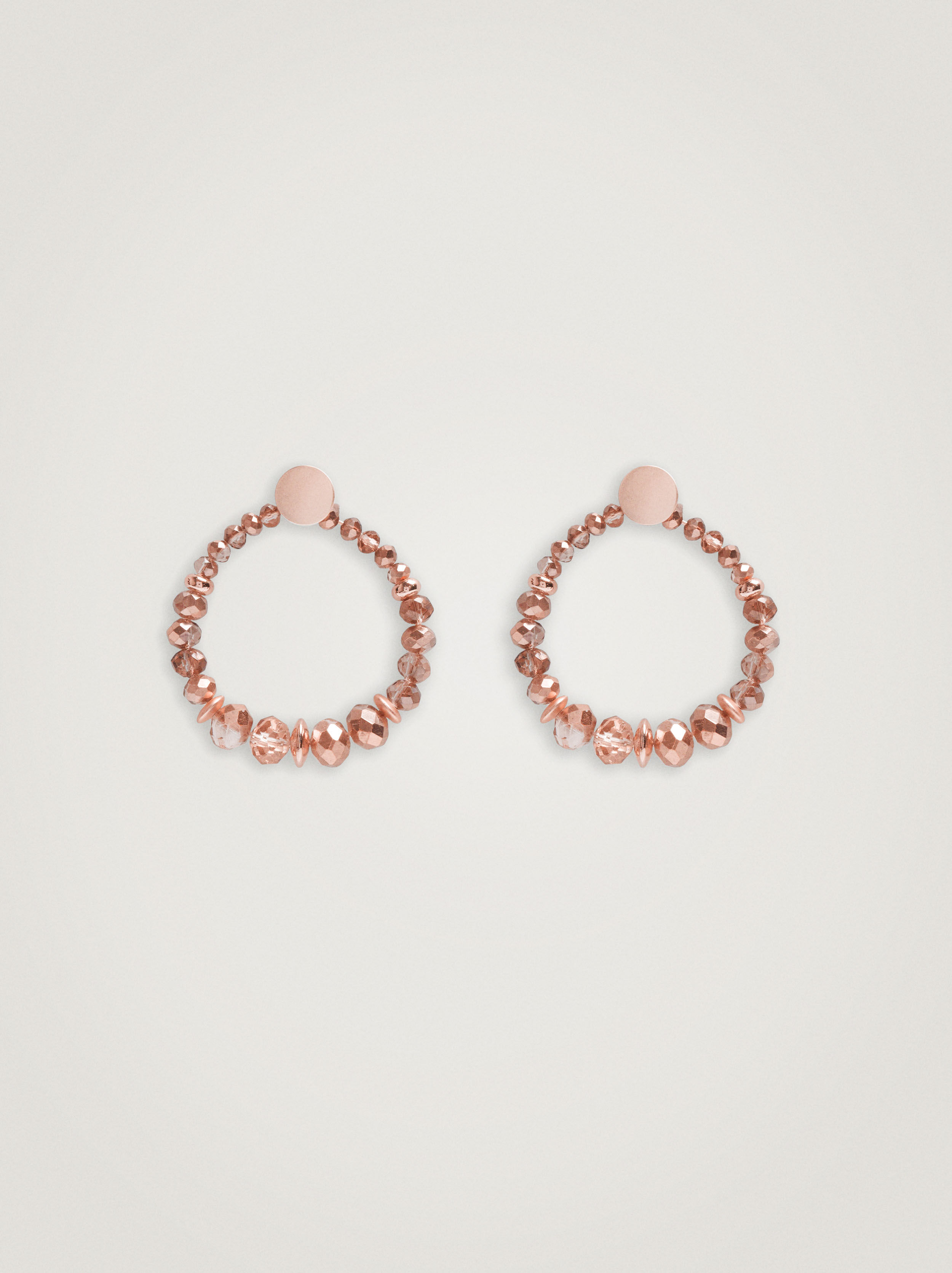 Pendientes Oro Rosa - Oro Rosa - Mujer - Ver todo - parfois.com