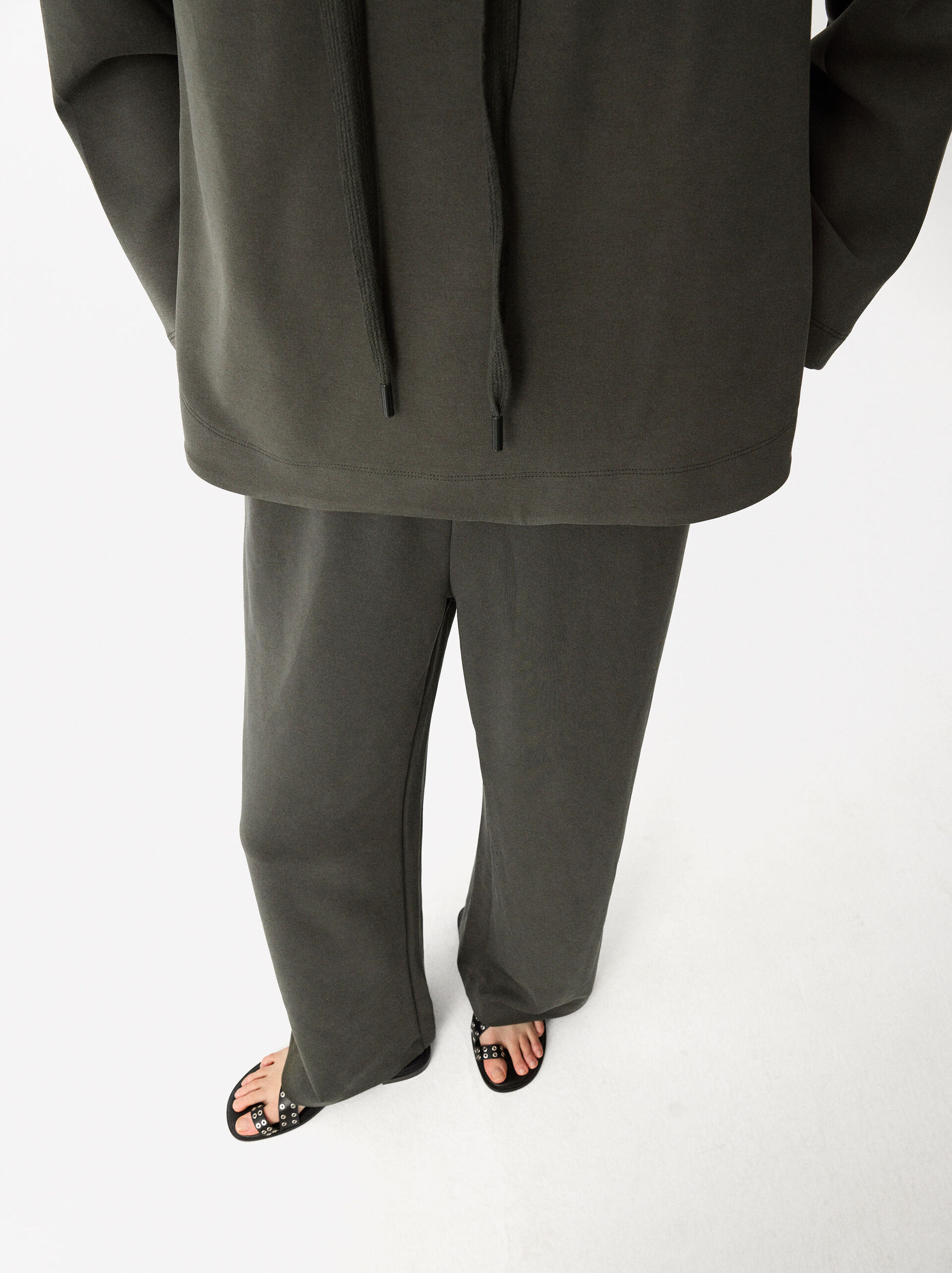 Pantaloni Con Vita Elastica image number 4.0