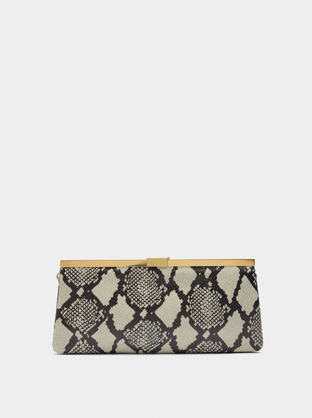 Envelope bag with animal embossing