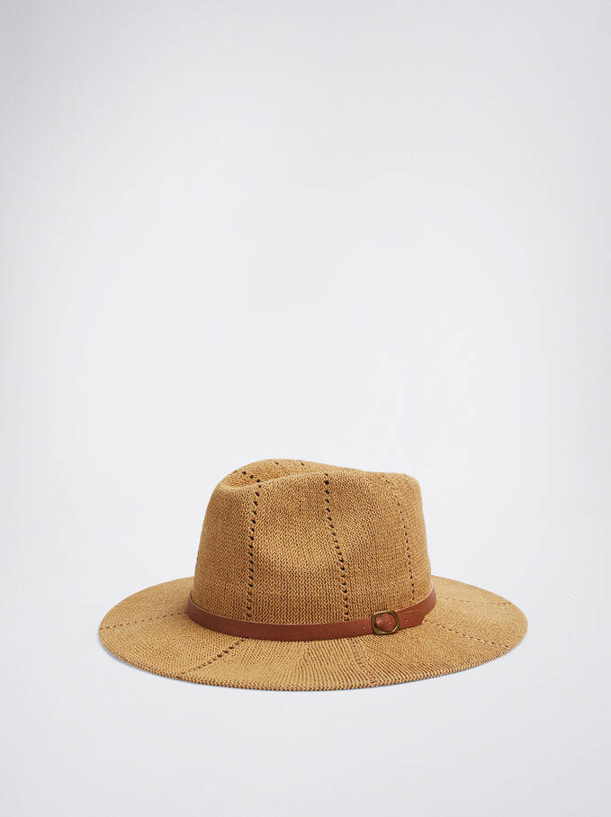Sombrero De Punto, Camel, hi-res