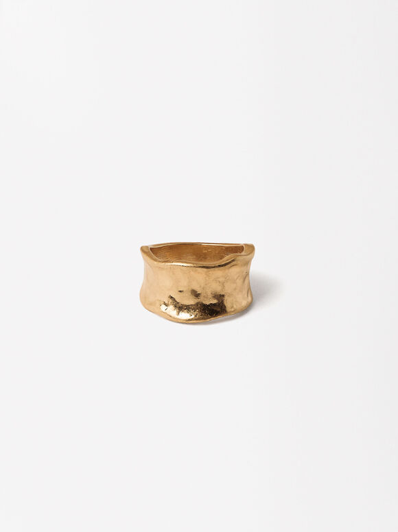 Irregular Gold Ring, , hi-res