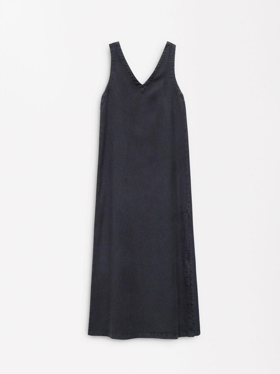 Robe midi fluide
