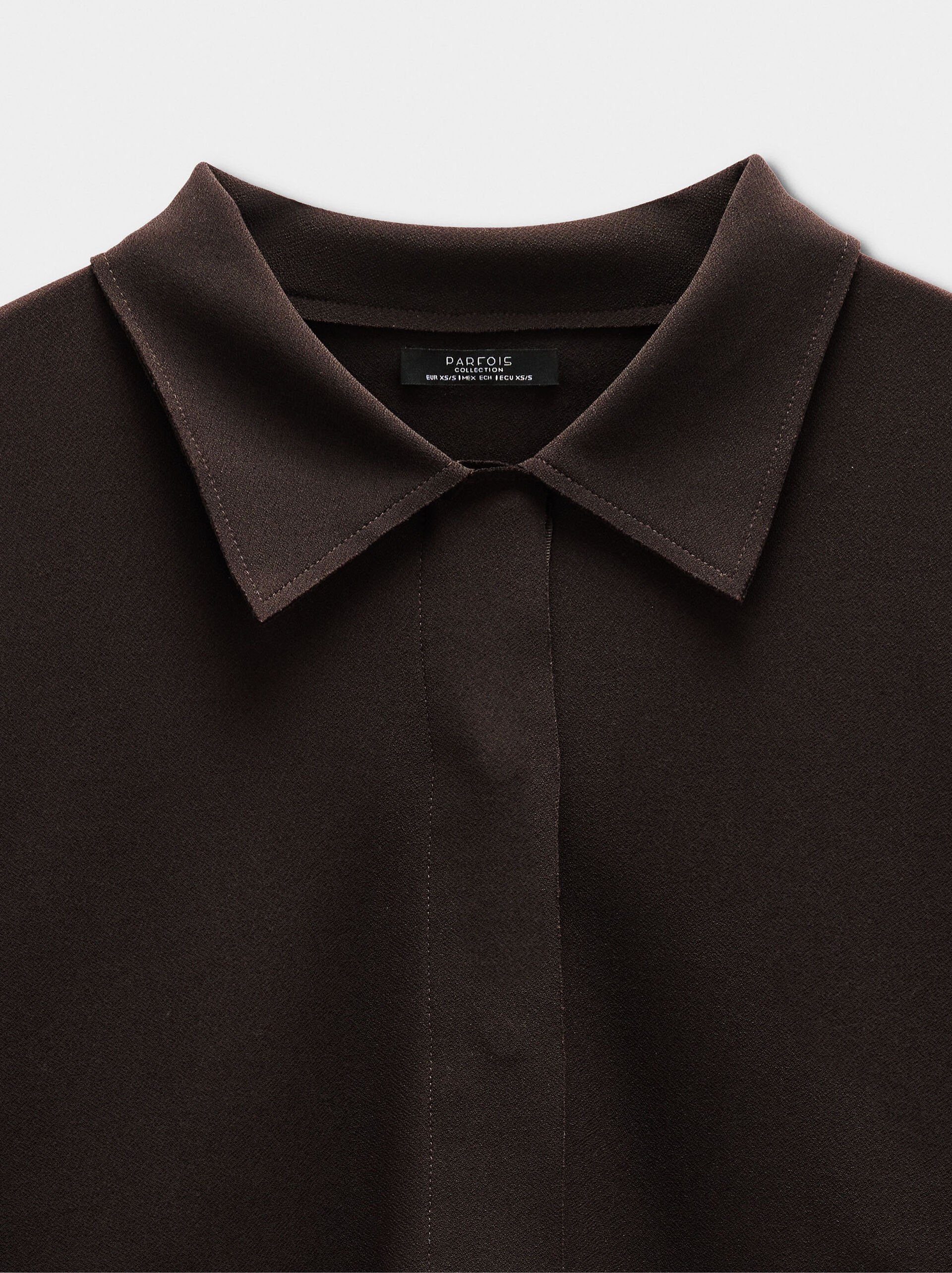 Camicia liscia manica lunga image number 5.0