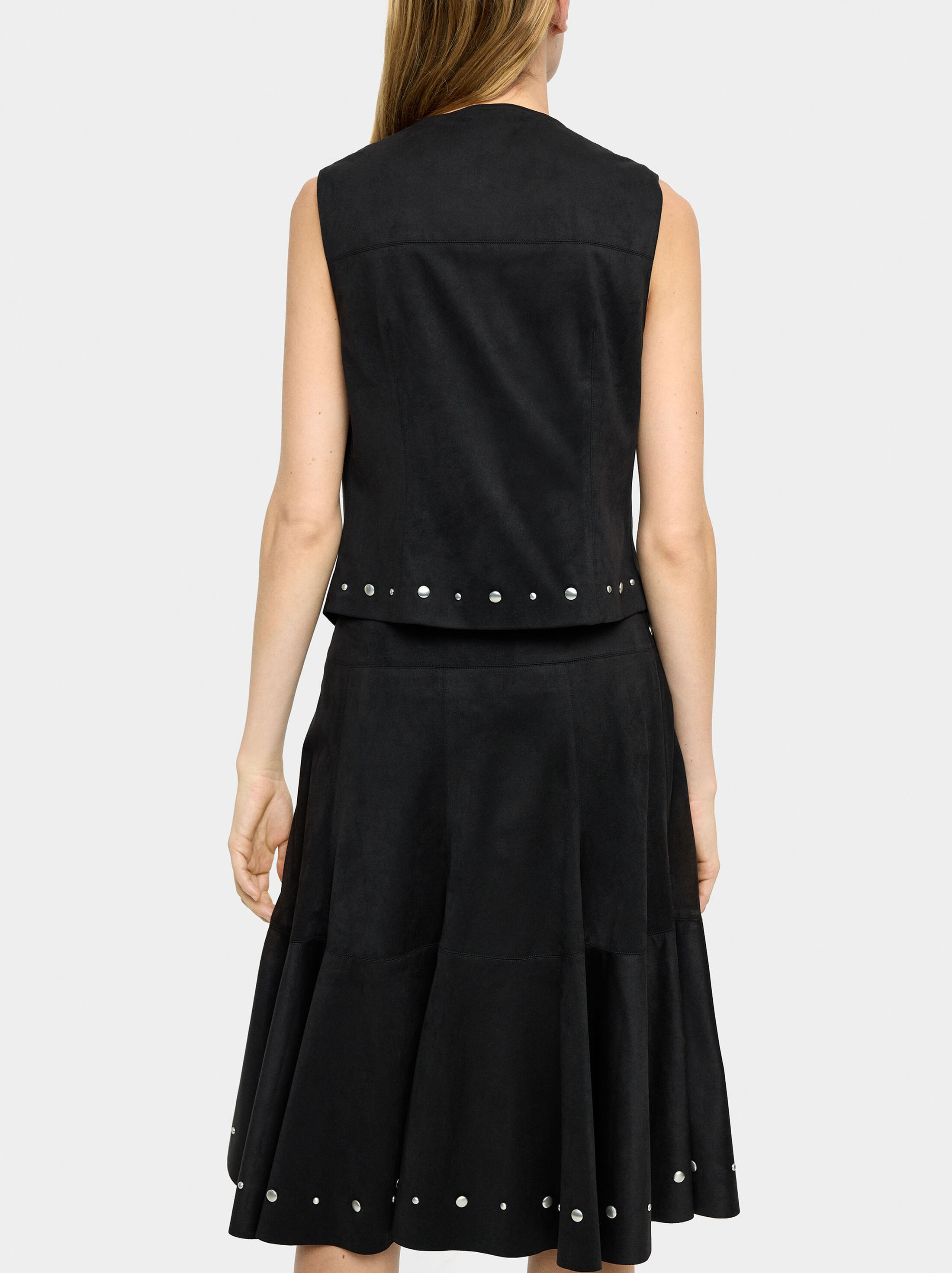 Vest with studs image number 3.0