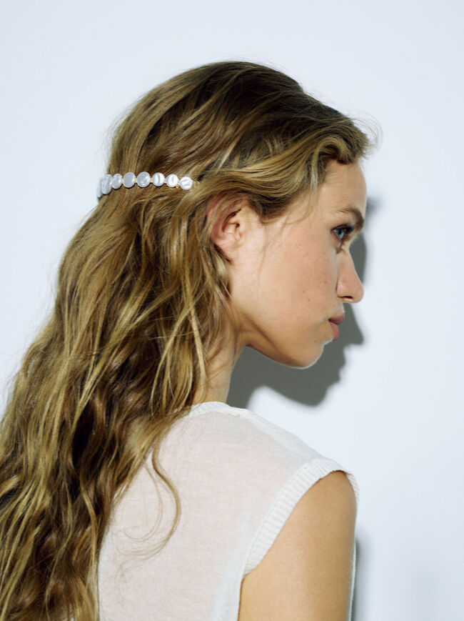 Aliceband With Pearls image number 0.0