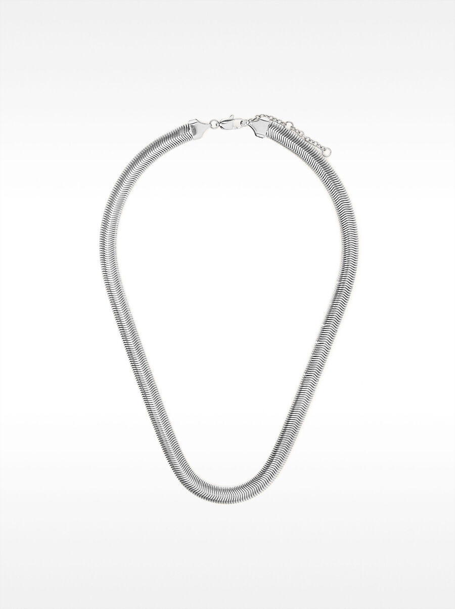 Snake chain necklace – stainless steel