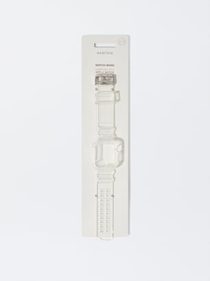 Apple Watch-Silikonarmband  38/ 40/ 41, Weib, hi-res