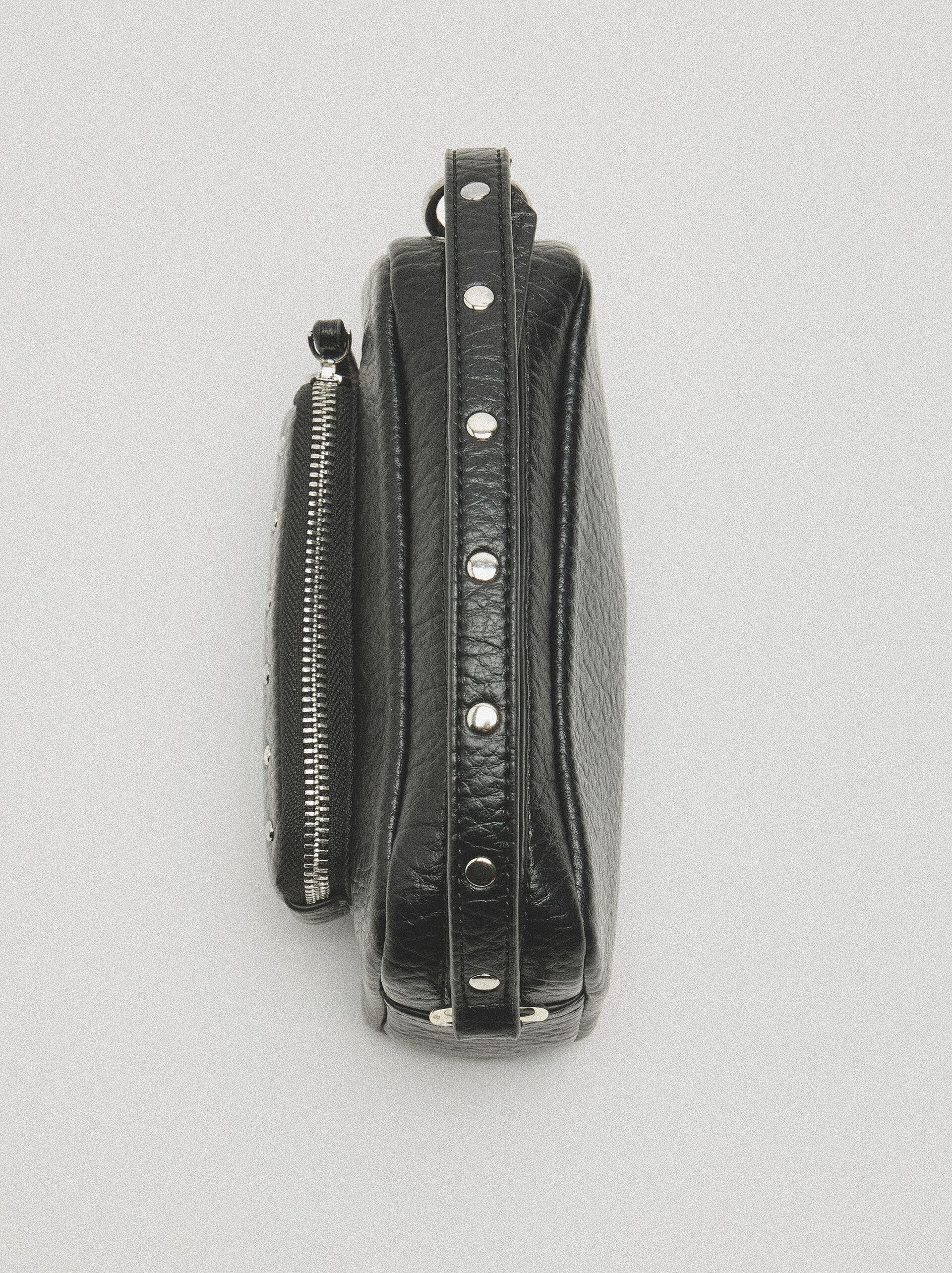 Crossbody bag with studs image number 0.0