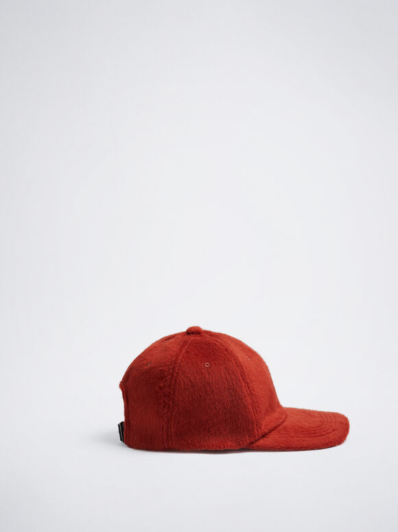 Casquette En Laine, Orange, hi-res