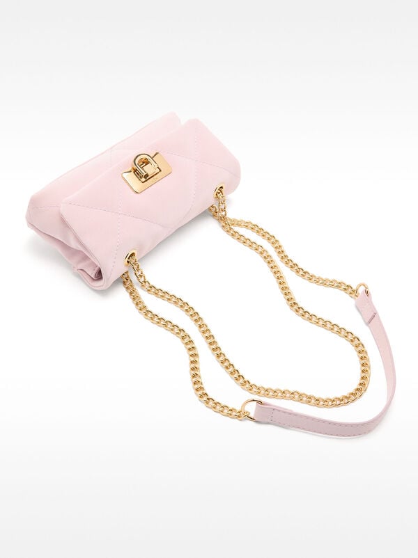 Shoulder bag with soft texture