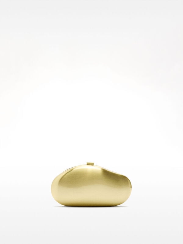 Metallic party clutch