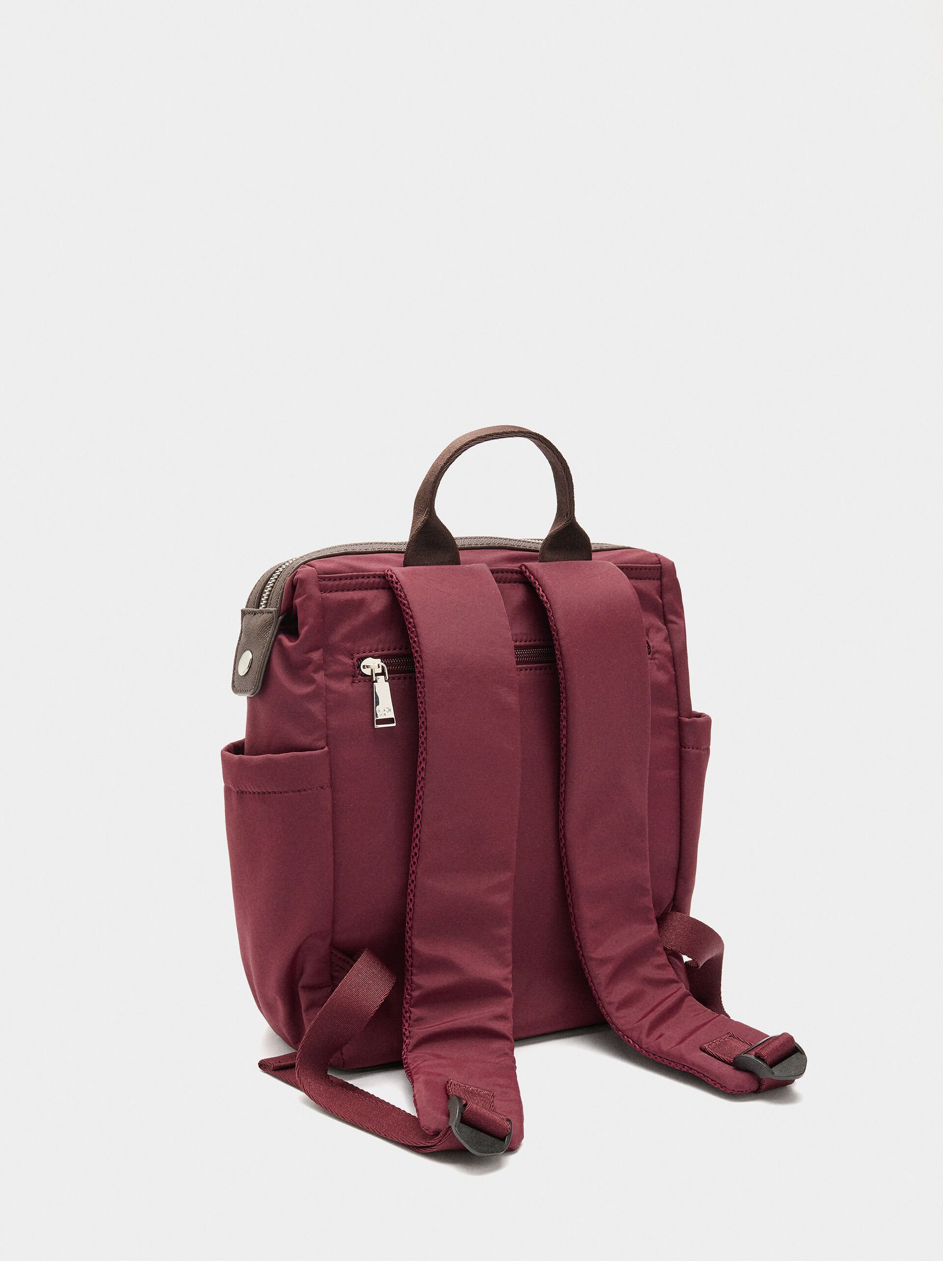 Nylon laptop backpack 13" image number 2.0
