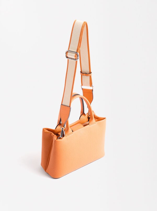 Tote bag with shoulder strap S