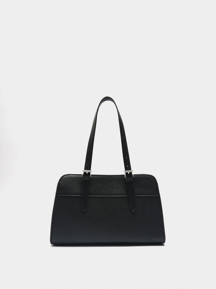 Bolso tote con textura