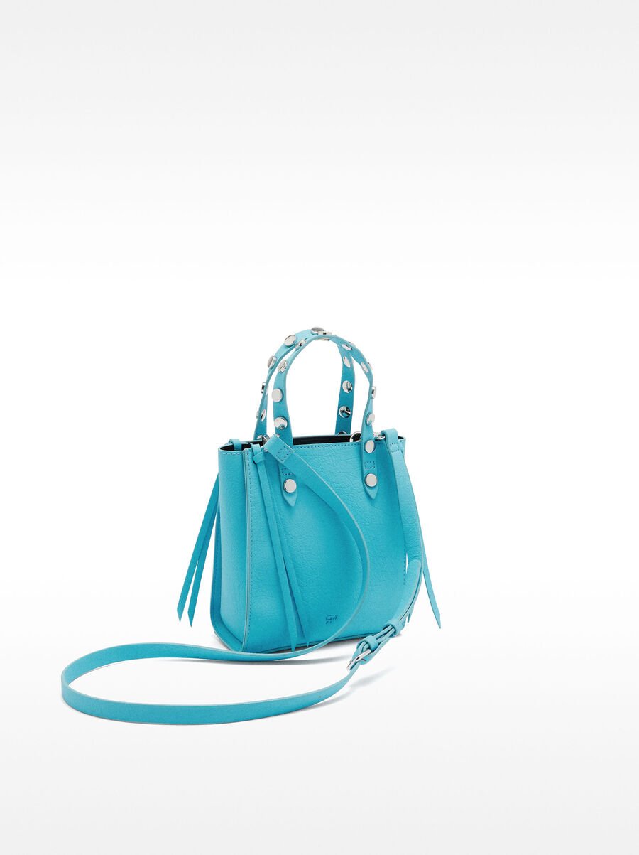 Borsa tote con borchie 