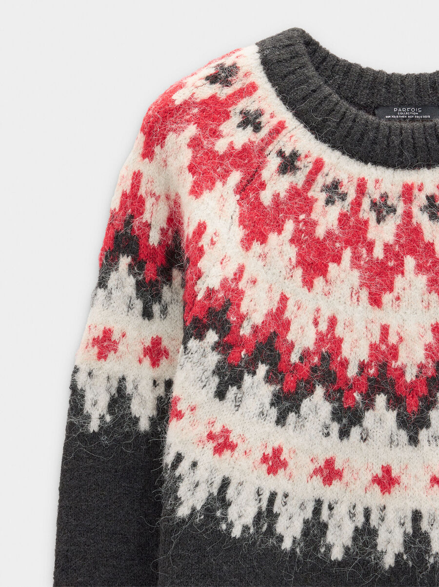 Jersey de punto jacquard