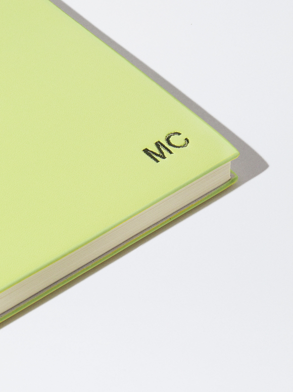 Personalised Notebook , Yellow, hi-res