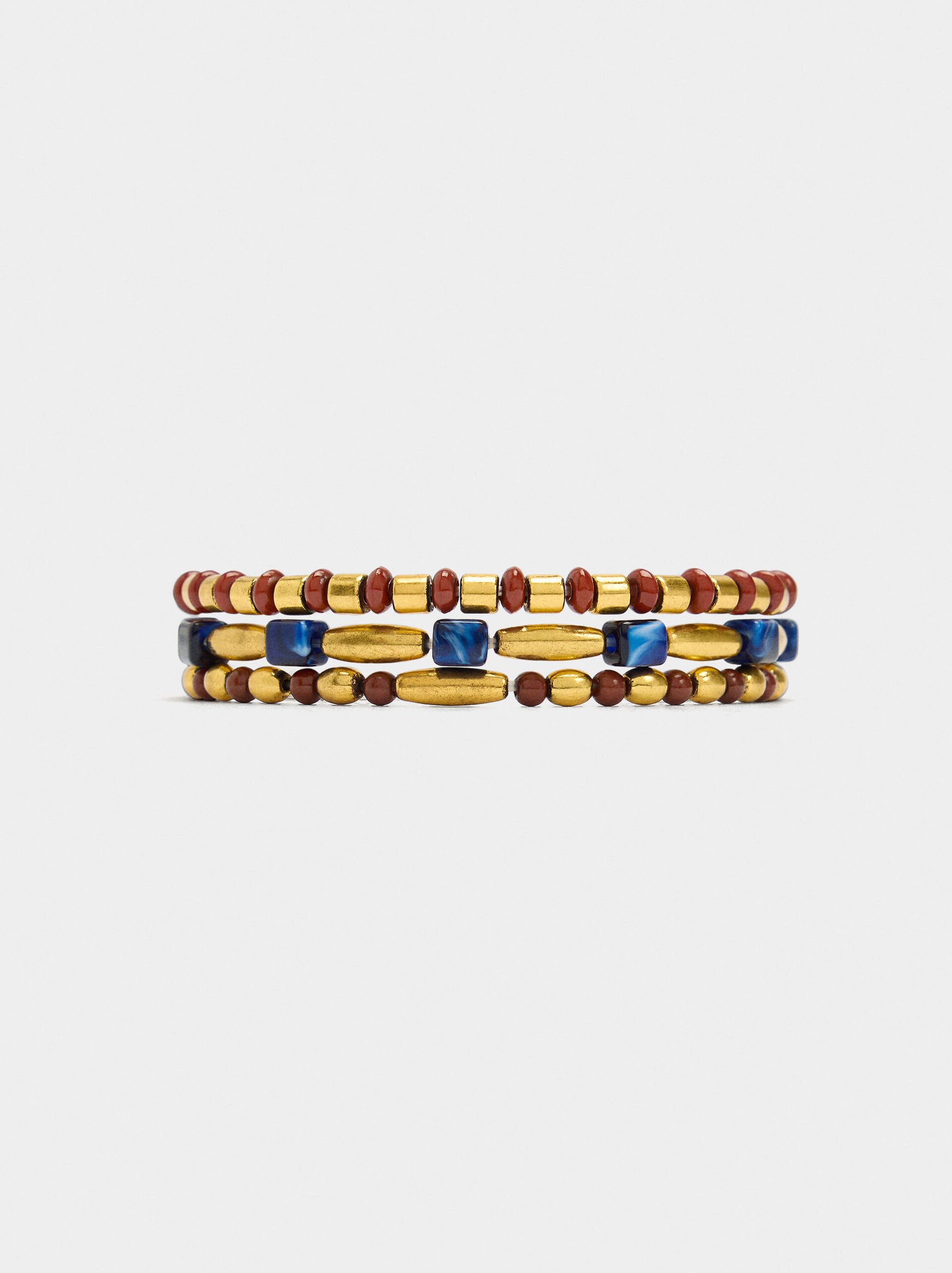 Set of elastic bracelets image number 0.0