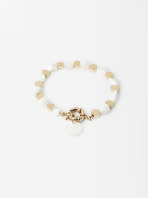 Gold Bracelet With Shells