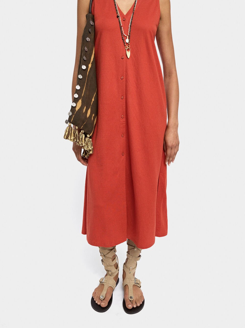 Robe avec des boutons