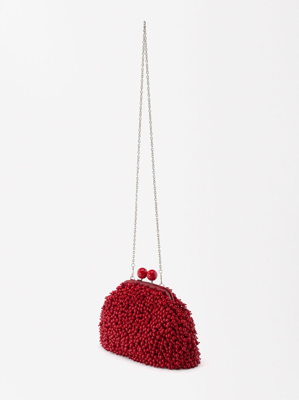 Party Handbag With Beads - Online Exclusive