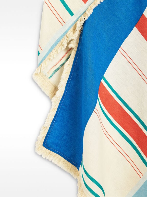 Printed dress 100% linen